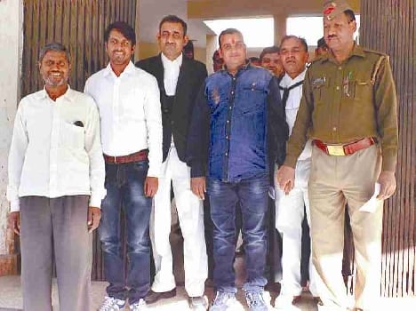 omendra yadav surrender in court